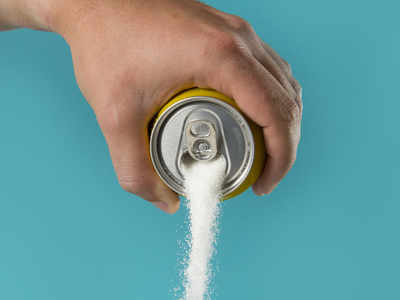 Sweetened drinks or sodas can cause diabetes!