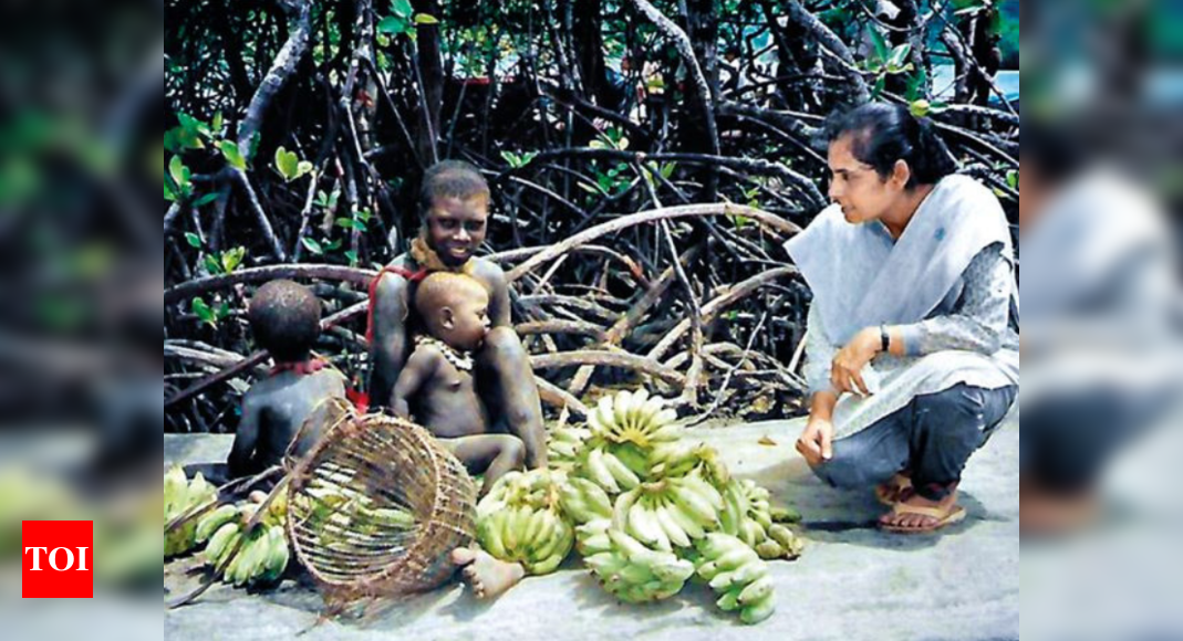 First Contact The Woman Who Softened The Sentinelese India News Times Of India