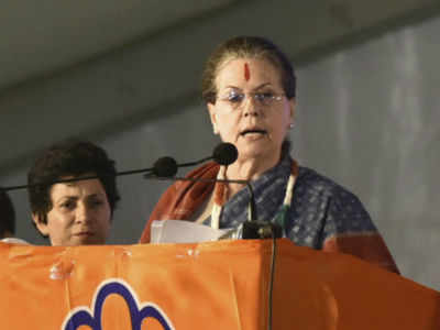 Congress releases Sonia's appeal to people of Telangana on social media