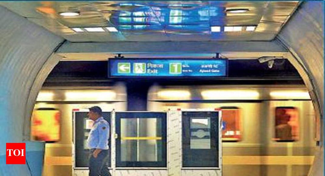 namma metro Platform screen doors likely at new underground Metro
