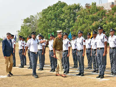 International students graduate from fire safety institute | Vadodara ...