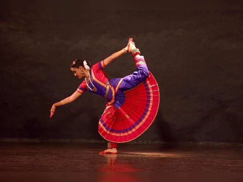 Bangladeshi dancer performs Bharatanatyam at Mahagami, Aurangabad