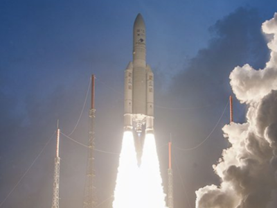 6 days after HysiS success, India’s heaviest sat Gsat-11 launched from French Guiana