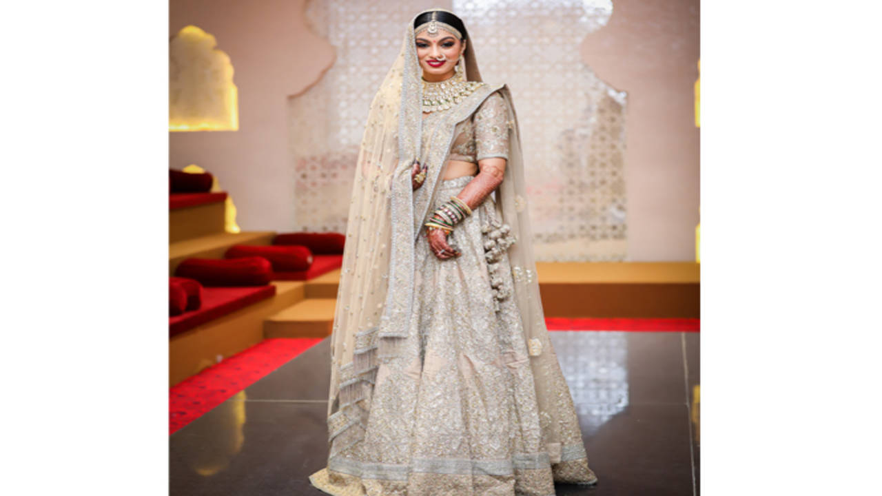 Navya Swamy Instagram - Wearing this beautiful lehenga from  @ivana_designers for a cousin's wedding!! - Gethu Cinema