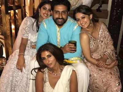 Abhishek and sister Shweta Bachchan wish Navya Naveli on her 21st birthday