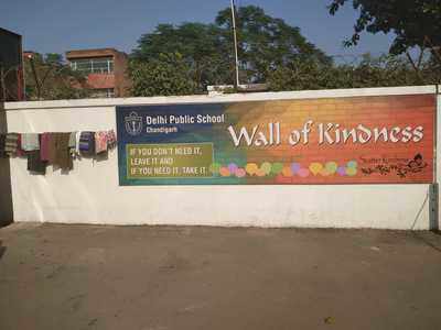 School builds Wall Of Kindness