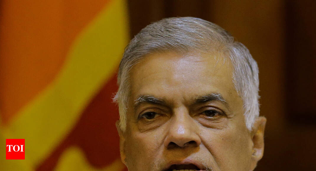 Lankan Parliament to take up motion to express confidence in deposed PM Ranil Wickremesinghe - Times of India