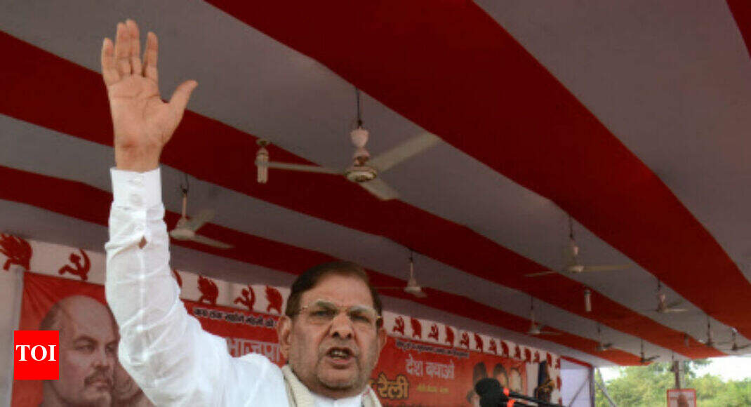 Sharad Yadav's 'fat' jibe at Vasundhara Raje stirs row - Times of India