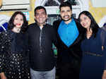 Deepa Awchat, Sanjeev Kapoor, Sudeep Awchat and Alyona Kapoor