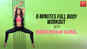 6 minutes full body workout with Nidhi Mohan Kamal