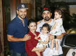 Kunal Kemmu, Soha Ali Khan, Inaaya Naumi Kemmu, Rannvijay Singha and Kainaat Singha