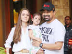 Rannvijay Singha, Prianka Singha and Kainaat Singha 