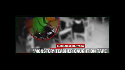Caught on camera: Teacher uses tape to silence LKG children in class