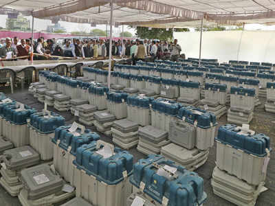2 poll officials suspended for misplacing EVM