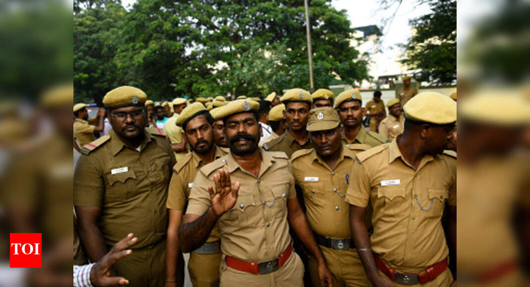 Home Guards stage protest over wages, lathicharged | Chennai News ...