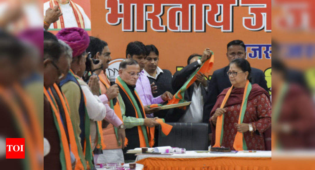 BJP Says It Will Win Rajasthan Again; Congress Waits To 'surpass' Exit ...