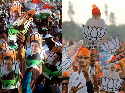 BJP, Congress focus on fringe players ahead of assembly elections results