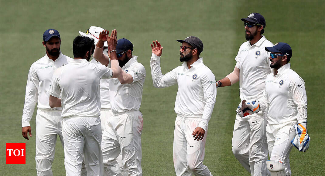 ind aus test score