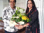 Dharmendra and Hema Malini