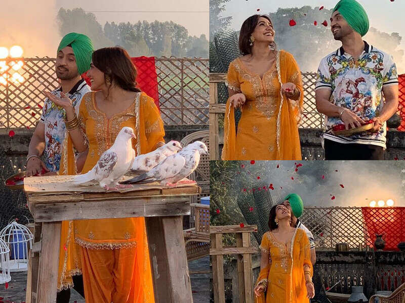 Gulabi Pagg Teaser Of The First Song From Diljit Dosanjh S Latest Album Roar Is Out Punjabi Movie News Times Of India gulabi pagg teaser of the first song