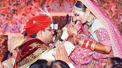 Shivani and Anirag’s grand wedding in Lucknow
