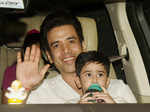 Tusshar Kapoor and Laksshya Kapoor