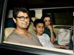 Sonu Nigam, Madhurima Mishra and Nevaan Nigam 