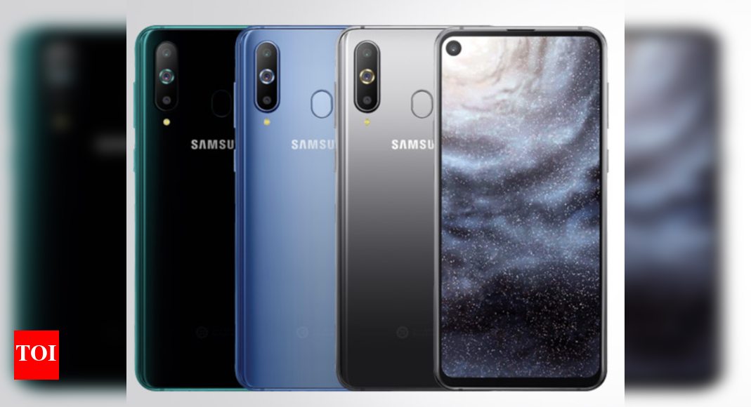 Samsung Launches Galaxy A8s With Infinity O Display Times Of India