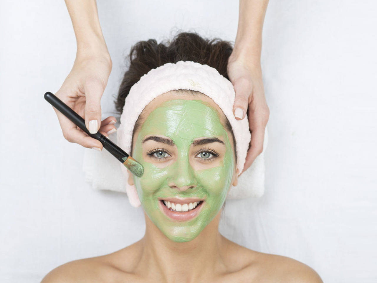 thick green facial mask homemade recipe