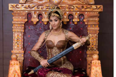 Nehal Chudasama's national costume at Miss Universe leaves India impressed