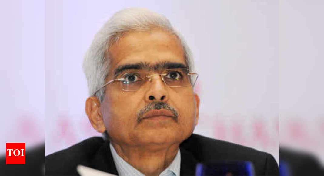 Shaktikanta Das appointed new RBI governor Times of India
