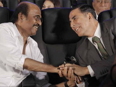 Photo: Akshay Kumar wishes his “dream co-star” Rajinikanth on his birthday with a lovely message