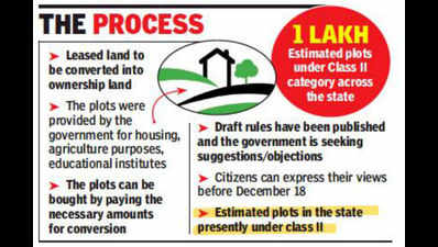 Freehold tag for 1 lakh leased out plots soon