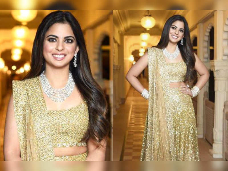 You can't miss Isha Ambani's beauty looks - Times of India