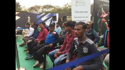 Odisha: Former Maoists watch Hockey World Cup match at Kalinga Stadium