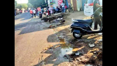 Pune: Hinjewadi’s busiest junction has a big sewage problem