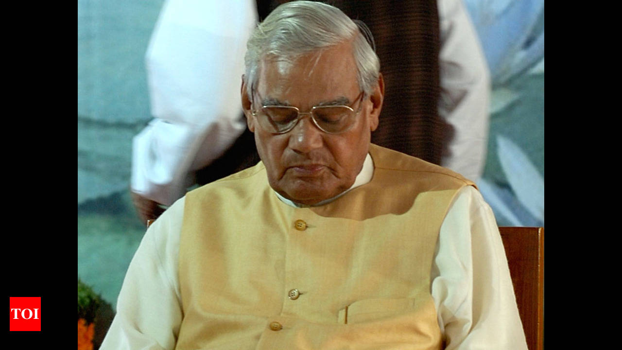 BJP to invoke Atal Bihari Vajpayee, pitch for development | Lucknow News - Times  of India