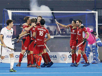 Hockey World Cup: Buoyant Belgium knock Germany out