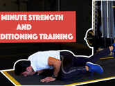 5 - minute strength and conditioning training