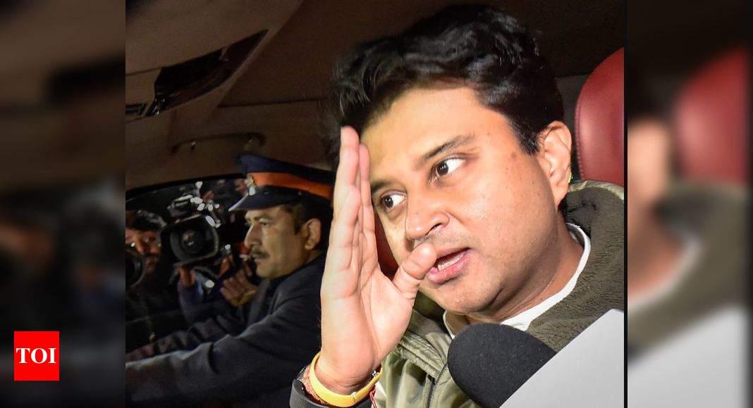 30 Years On Jyotiraditya Scindia Misses Out On Cms Post Like Dad