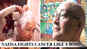 Nafisa Ali shaves off her head with the help of her grandchildren, shares her bald look