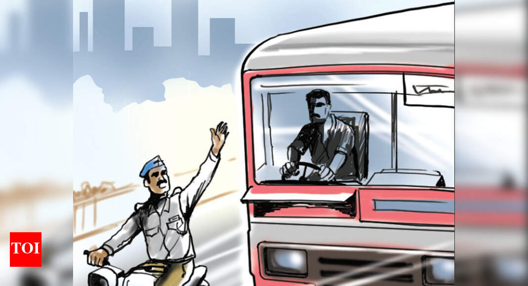 Bus, government drivers on phone while driving to face action | Goa ...