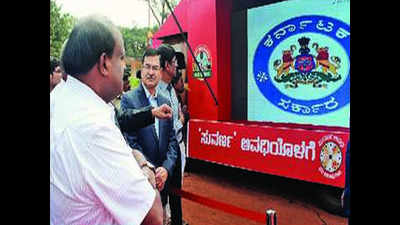 CM H D Kumaraswamy opens world-class road safety pilot project