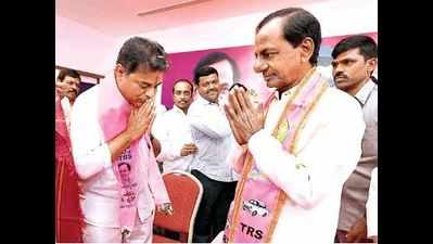 CM favours one-man-one-post formula, but KCR and son KTR can be exceptions