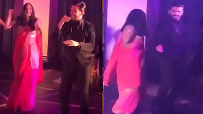 Ranveer Singh at his quirky best at 'Stree' producer's wedding reception, sizzles the dance floor