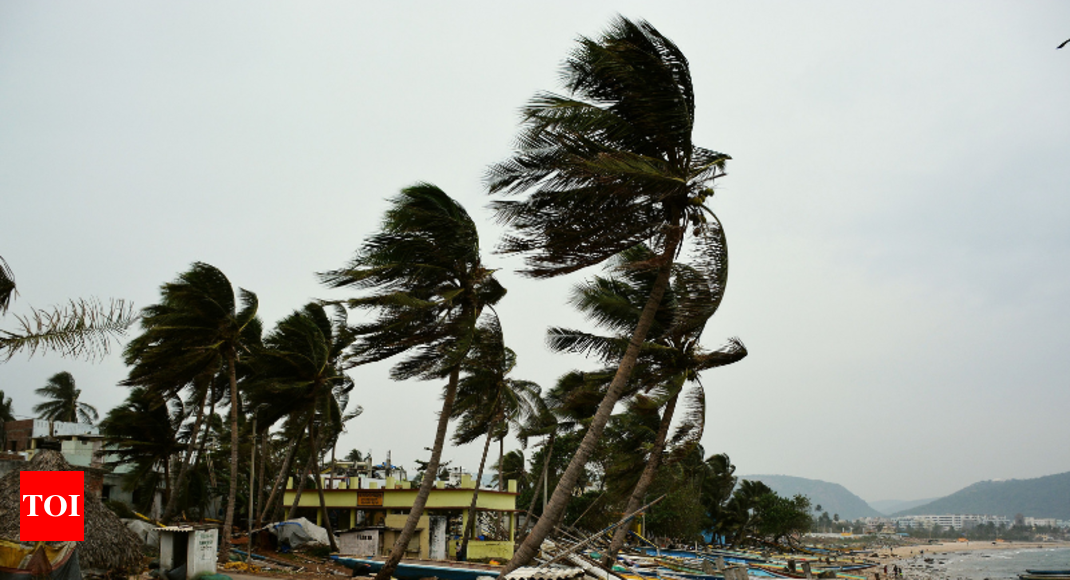 Cyclone in AP: Andhra coast braces for Phethai cyclone, high alert ...