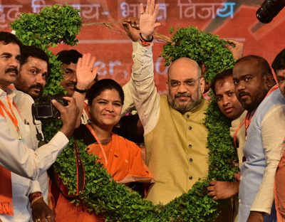 Amit Shah urges youth to power Modi's 2nd term in office