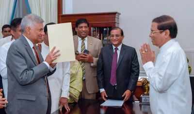 India hails resolution of Lanka crisis