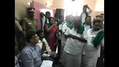 Wild elephant menace: Coimbatore farmers stage protest in Chennai demanding action by forest officials
