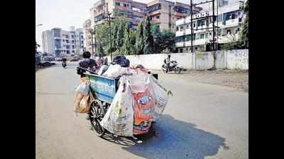 NMC’s waste segregation drive fails to take off on Day 1